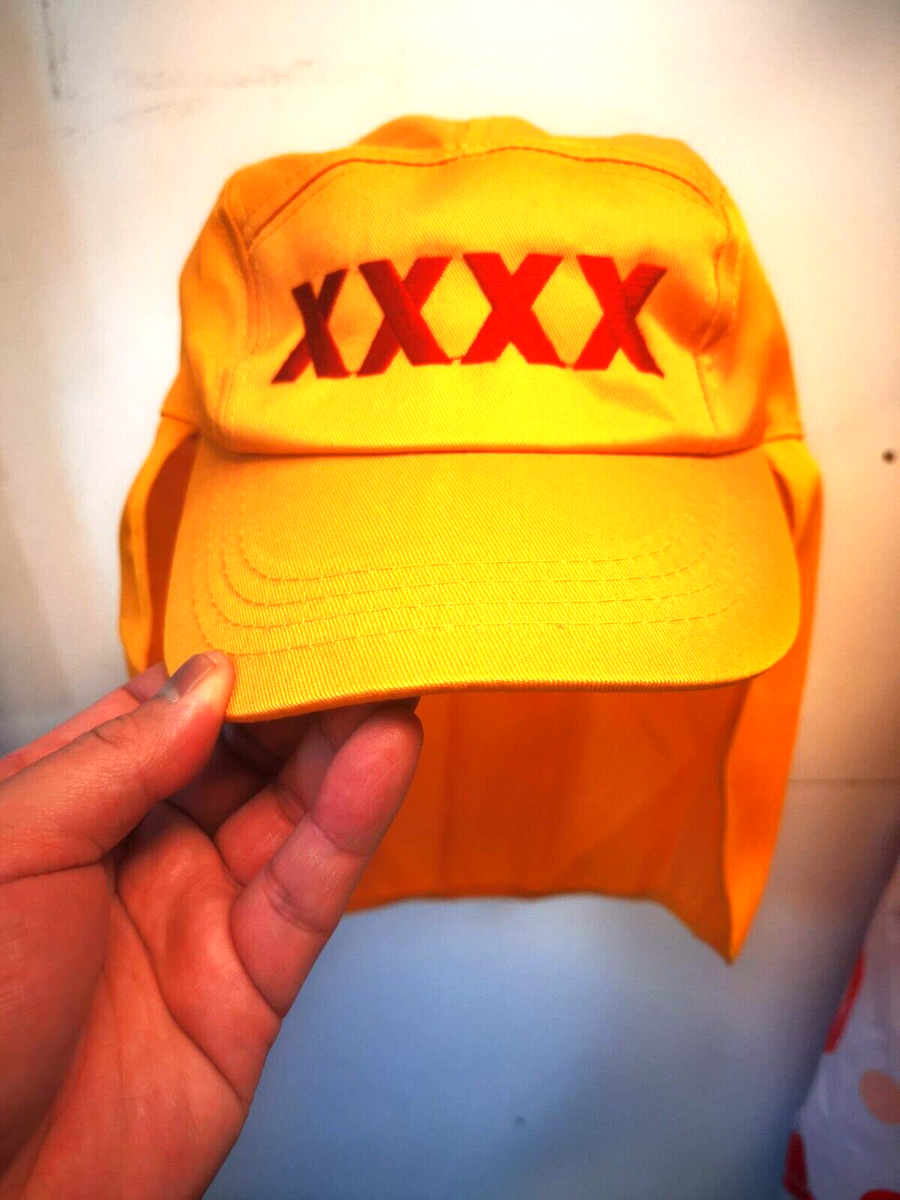 XXXX Yellow Legionnaire Sun Neck Cover Cap Sports Hat 100% Cotton