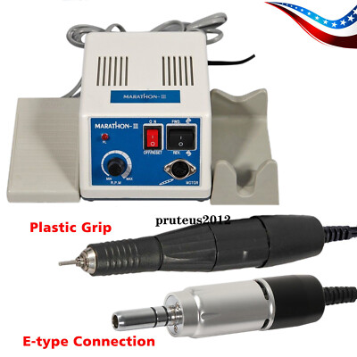 Dental Lab Marathon Electric Micromotor Polishing Unit / 35K rpm Motor Handpiece