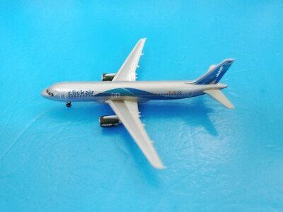 RARE Herpa Wings SAMPLE 1:500 Clickair A320 EC-ICR  - DIECAST AIRPLANE MODEL