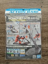 Bandai Hobby Gundam Action Base 2 Gray Display Stand Brand New 1/144 and 1/100