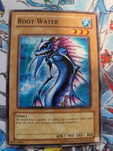 YuGioh Wurzelwasser NM (Unlimited Ed.) LOB-032
