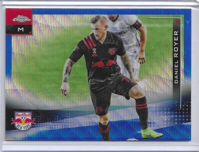 2021 Topps Chrome MLS Daniel Royer Blue Wave Refractor #/199