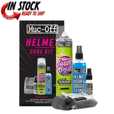 NEW! MUC-OFF HELMET CARE KIT MOTORCYCLE MTB