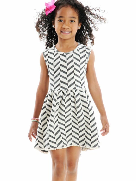 Vestido de verano Appaman blanco y negro sin mangas para niñas nuevo con etiquetas Foto 3 de 3