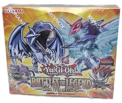 【BOX販売】遊戯王TCG BLMM Battles of Legend：Monster Mayhem【1ボックス：24パック】 Yu-Gi-Oh! TCG Battles Of Legend Monster Mayhem 24 Pack