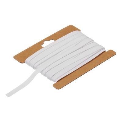1/4 Zoll doppelt faltbares Schrägband durchgehendes Bulk-Schrägband (weiß 6 Yards)
