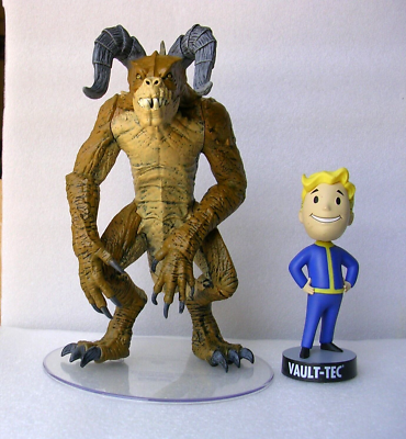 Fallout DEATHCLAW Build-a-Figure COMPLETE CUSTOM PAINTED Loot
