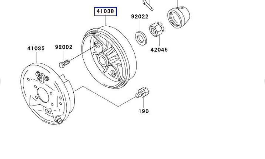 Ball Joints fit Kawasaki Mule 4010 KAF620 4x4 2019 -2021 Lower x2 by