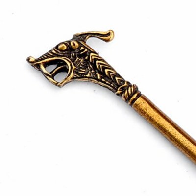 Haithabu Haarnadel - Wikinger Haarschmuck Gewandnadel Drache Mittelalter & LARP
