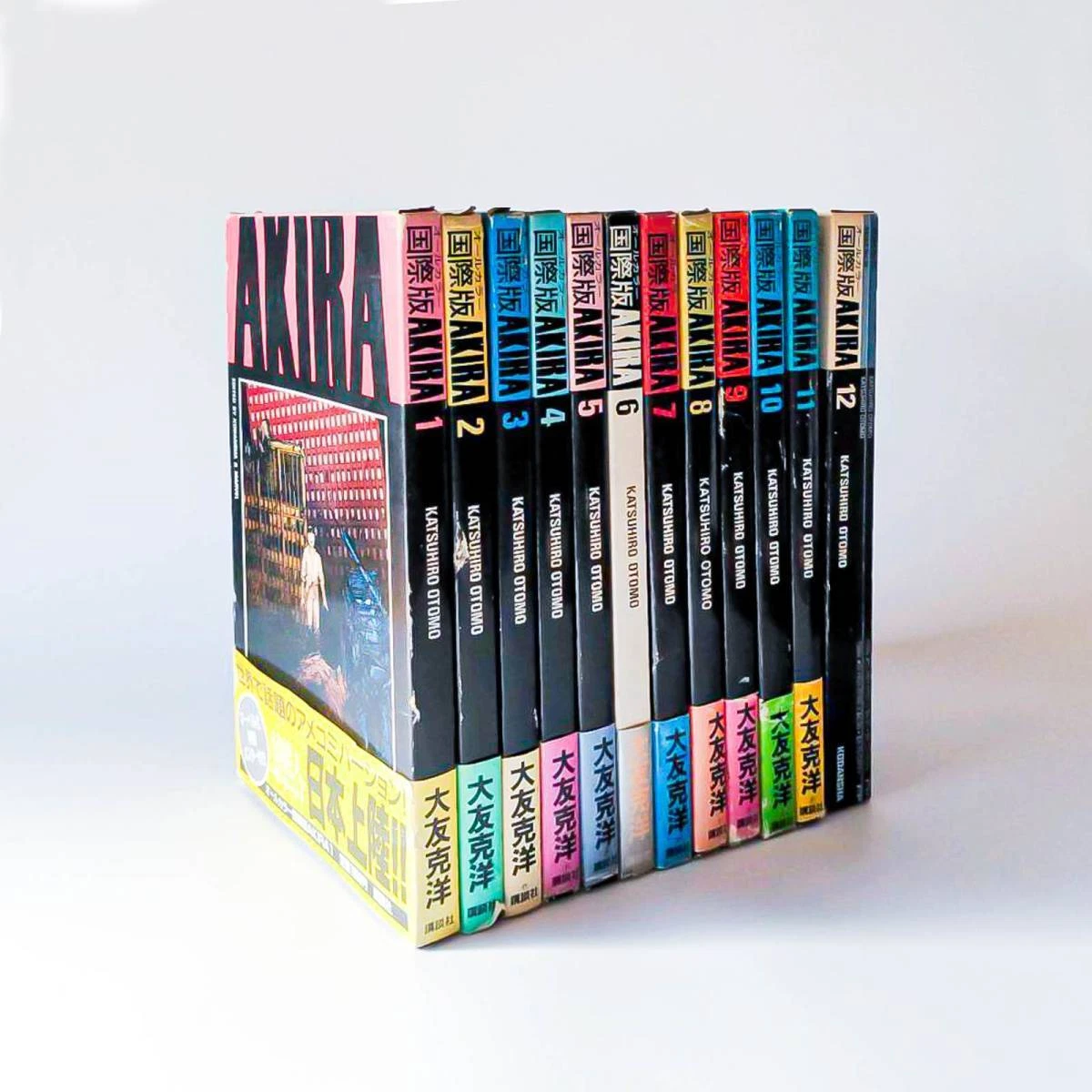 Akira English Version All Color First Edition Vol. 1-12 Complete