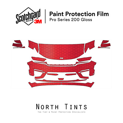 Jeep Grand Cherokee 2022-2025 3M PRO PreCut Paint Protection Film Clear Bra PPF
