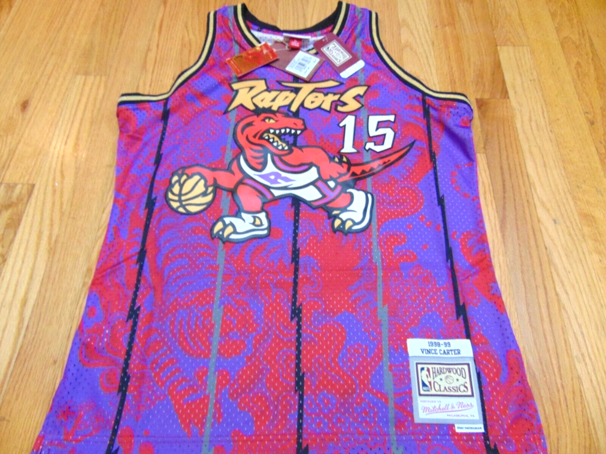 MITCHELL & NESS NBA HWC TORONTO RAPTORS VINCE CARTER 98-99 YOT
