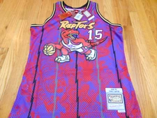 MITCHELL & NESS NBA HWC TORONTO RAPTORS VINCE CARTER 98-99 YOT SWINGMAN JERSEY L