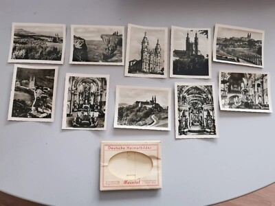 Deutsche Heimatbilder Maintal Vintage Fotos vierzehnheiligen Schloss Banz Retro 
