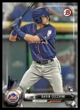 Gavin Cecchini 2017 Bowman #66 Rookie New York Mets