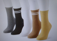 Women's Sonoma Goods For Life  5 Pack Everyday Crew Socks 14