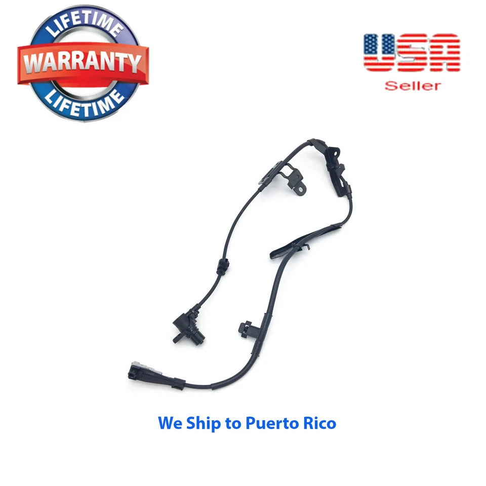 4 ABS Wheel Speed Sensor Front Rear Left & Right Fit: TOYOTA Tundra 2000-2006 - Image 3 of 4