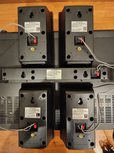 Sony STR-KS2300 Multi Channel AV Receiver w/ 5 Speakers and 5 Wires - Picture 9 of 9