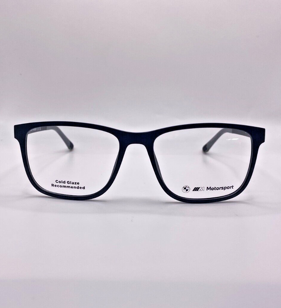 BMW Motorsport BS5011 005 Матовая черная пластиковая оправа для оптических очков 55-17-145 31790₽