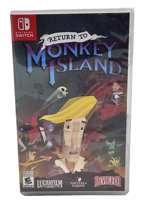 Return to Monkey Island (Nintendo Switch, 2022) Brand New Factory