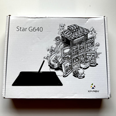 XP-PEN Star G640 Art Graphics Drawing Tablet 8192 Pen Pressure Battery-free Pen