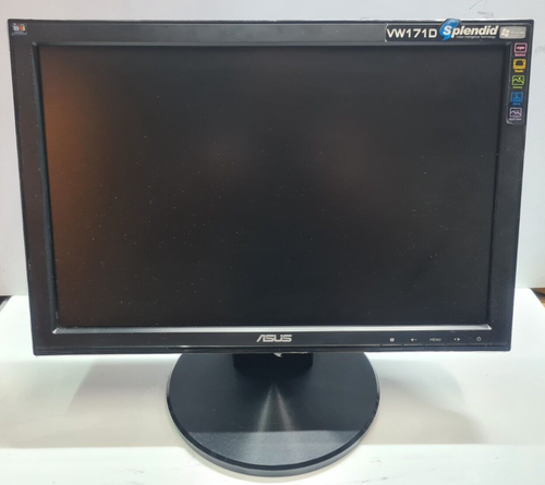 Lcd Monitor 17.1" Asus VW171D Vga Read Well