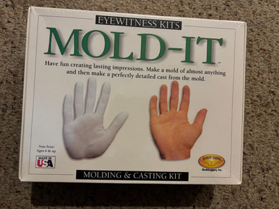 Eyewitness Kits MOLD-IT Hand Molding + Casting Kit Hands On Learning  NEW SEALED