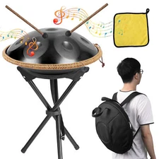 Handpan 9-Note 18inch G Minor Handpan Drum Steel Instrument Percussion