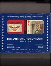 The American Bicentennial Historical Playing Card Deck 1776-1976 Collector's Ed.