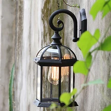 Modern Outdoor Wall Light Fixture Exterior Lantern Sconce Lighting Porch Lamp