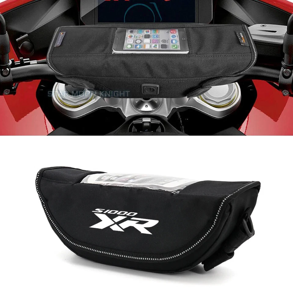 Handlebar Bag For BMW S1000R 2014-2020 S1000XR Waterproof Phone Bags Motorcycle - Image 2 of 4
