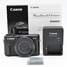   EXC      Canon PowerShot G7 X Mark II - 20.1MP Point  Shoot Digital Camera
