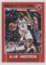 2015-16 Panini NBA Hoops Red /299 Alan Anderson #55 9l4