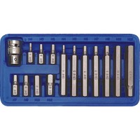 Hex Bitsatz H4-H12 15-TLG. Schraubenzieher Bitsatz Werkzeug ZubehöR