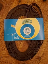 Radio Shack 15-1150 3 Conductor Antenna Rotor Cable Looks Unused Vintage