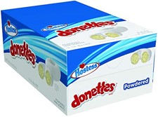 Hostess Donettes Mini Donuts, Powdered Sugar,...