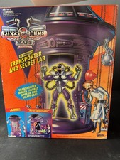 Transporter & Secret Lab Biker Mice from Mars 1993 Galoob Playset NEW Sealed