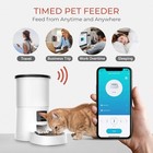 ABRCT Automatic Cat Feeders, APP Control Timed Cat Food Dispenser, 4L Auto Feede — photo 9