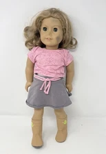 American Girl 18" Doll Truly Me TM #21 Hazel Eyes Strawberry Blonde Hair - TLC