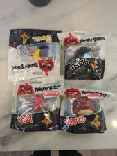 2016 ROVIO SPIN MASTER ANGRY BIRDS COLLECTIBLE FIGURE RED NEW SEALED Set 4