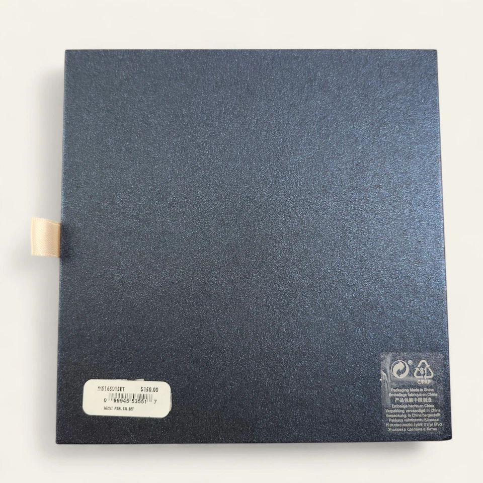 NUEVO Juego de correas de reloj intercambiables Michele de silicona perlada de 16 mm MS16S01SET Foto 3 de 3