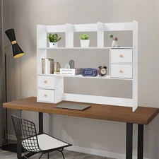 3 Tier 100cm Office Desktop Organizer Stand Storage Rack Tabletop Display Rack