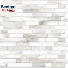 Thicker Design Peel and Stick, Self Adhesive Stick on Tile Backsplash for Kitche