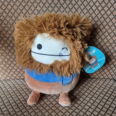 Squishmallows 7.5  Benny The Bigfoot Yeti Sasquatch With Blue Winter Scarf 2023