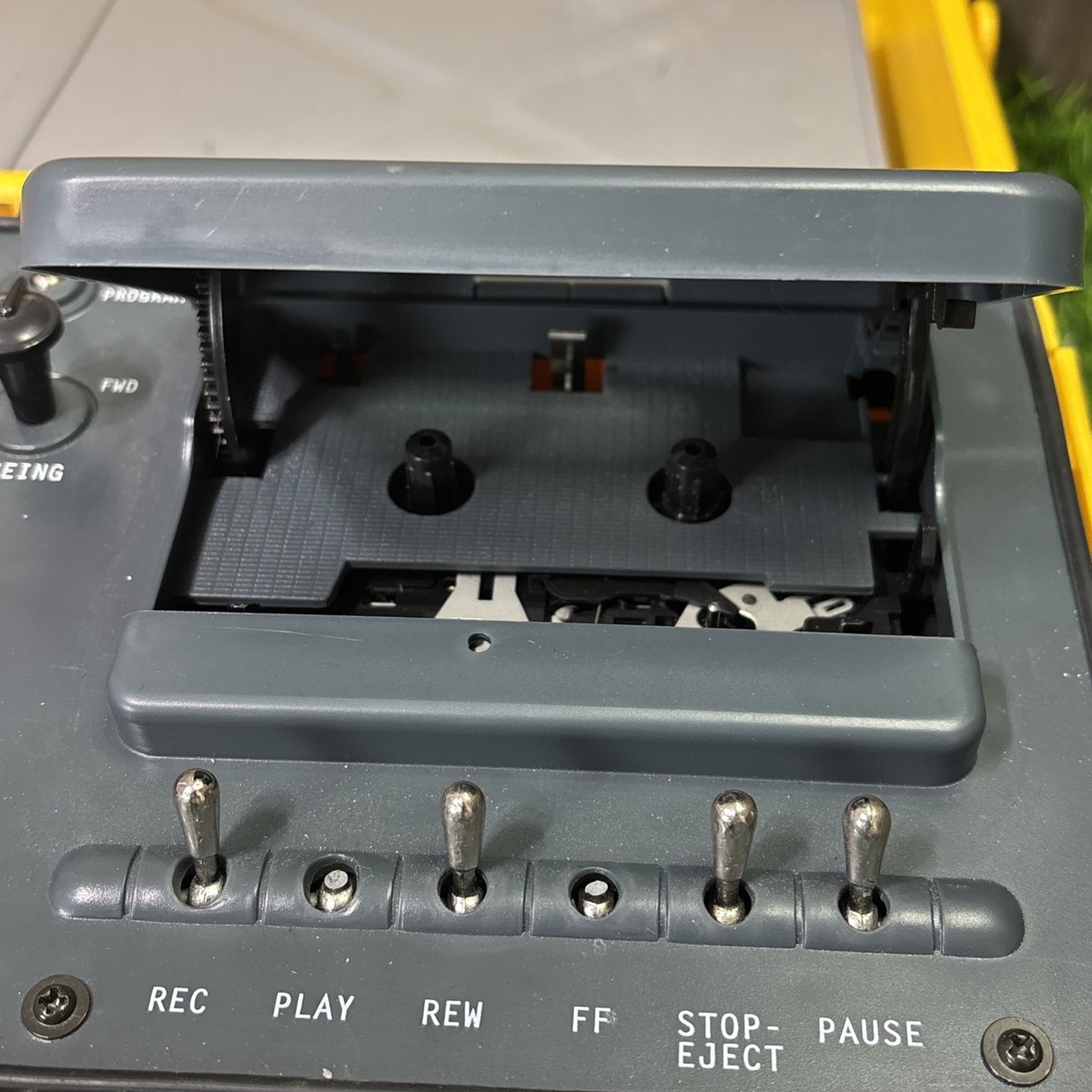 Vintage Jeep TeleMania CD Cassette Boombox WPSS-1A Parts Repair | eBay