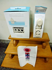 2 NEW Martha Stewart's Crafting Tools with Quatrefoil  Craft Oval Punch F/S 