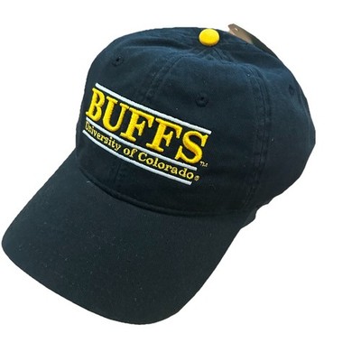 University Of Colorado Buffaloes Buffs 3 Line Embroidered Hat Black The Game