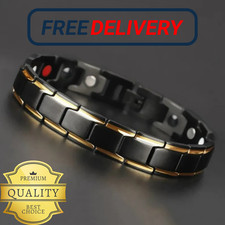 Copper Magnetic Bracelet Energy Healing Therapy Arthritis Pain Relief Men Women