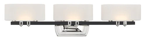 Minka Lavery 3013-L Drury 3 Light 27"W LED Bathroom Vanity Light - Coal / - Picture 1 of 7