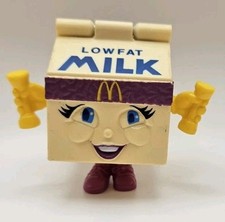 Vintage McDonald's Happy Meal Toy 1993 Lowfat Milk Carton